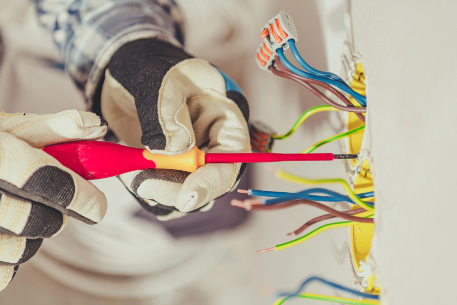 service electrical wiring work service electrical wiring work
